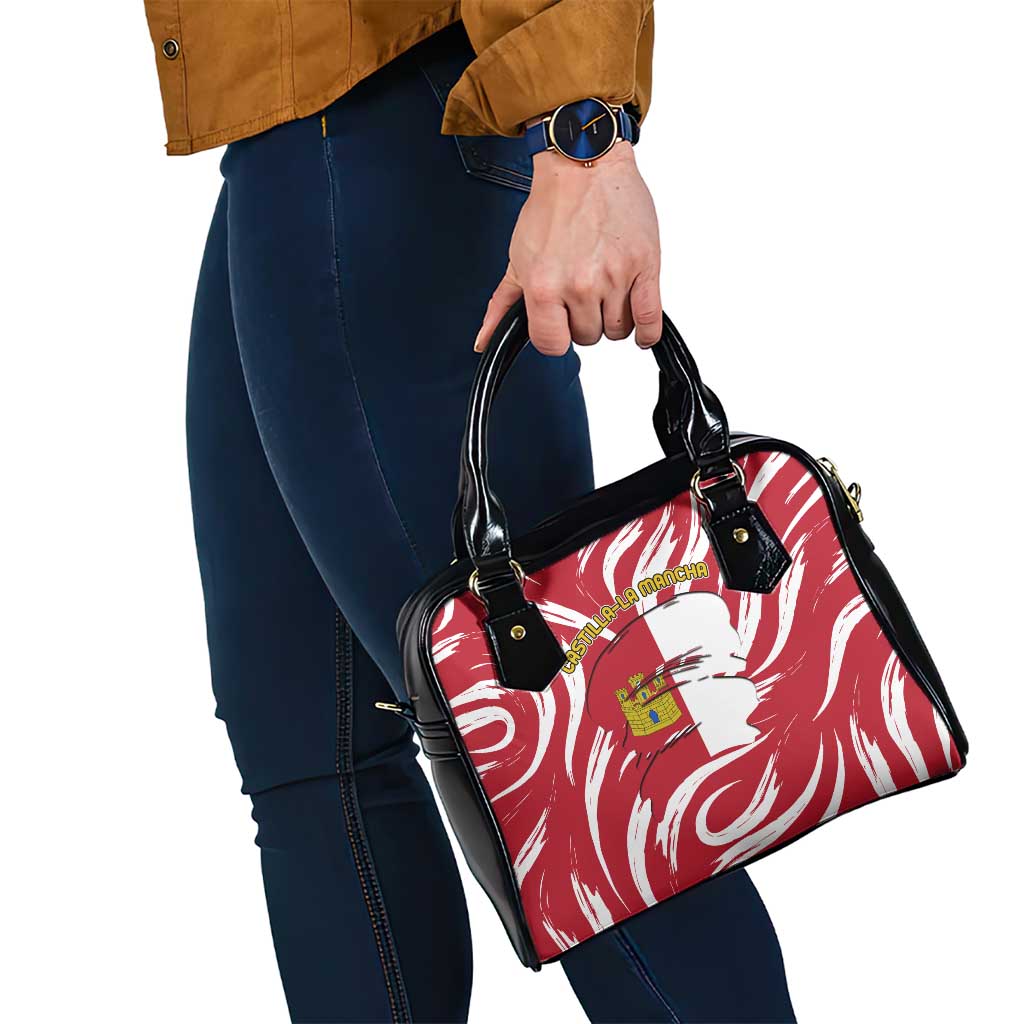 Castilla La Mancha Flag Shoulder Handbag Autonomous Community of Spain TS04