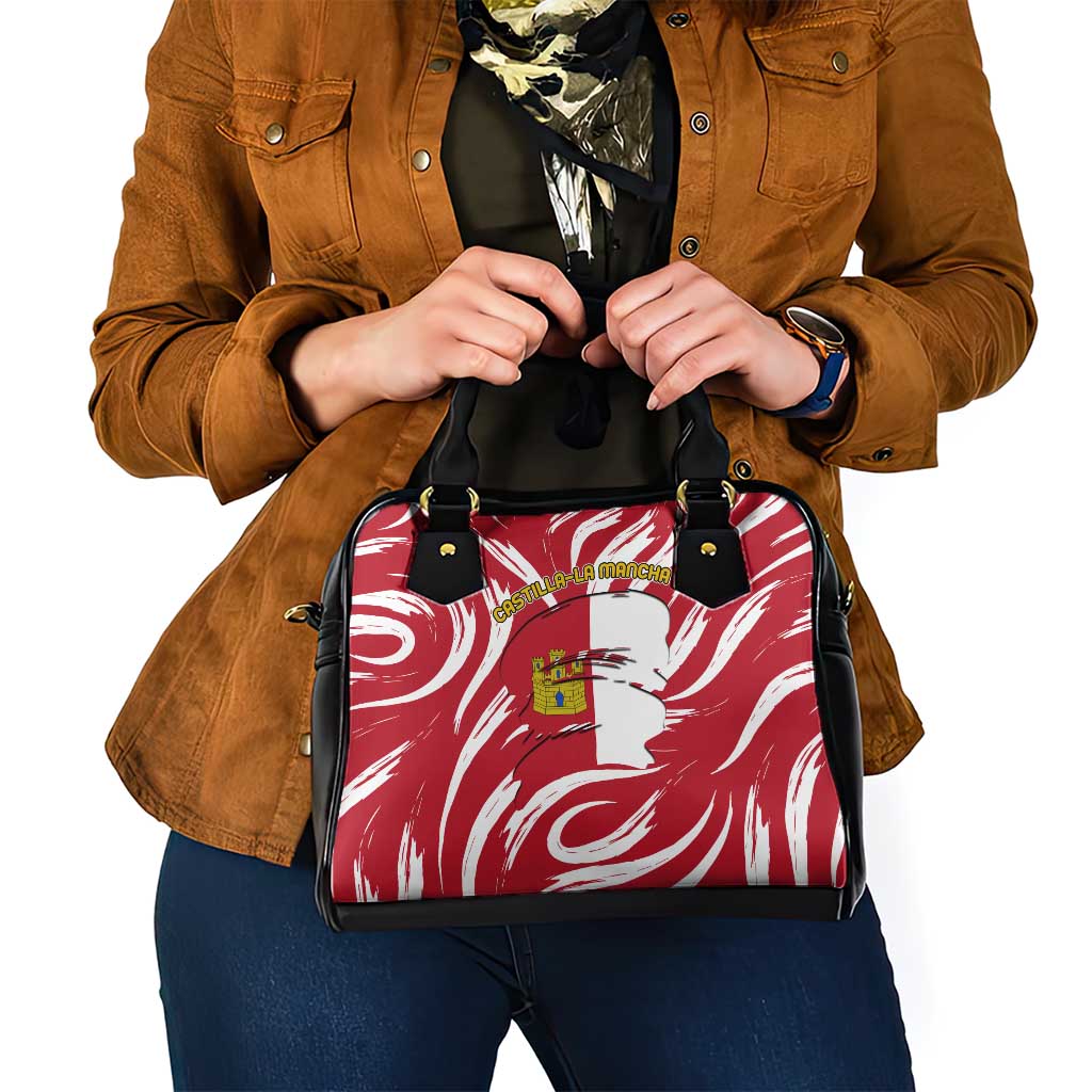 Castilla La Mancha Flag Shoulder Handbag Autonomous Community of Spain TS04