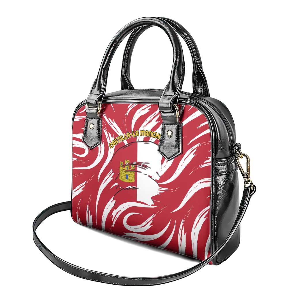 Castilla La Mancha Flag Shoulder Handbag Autonomous Community of Spain TS04