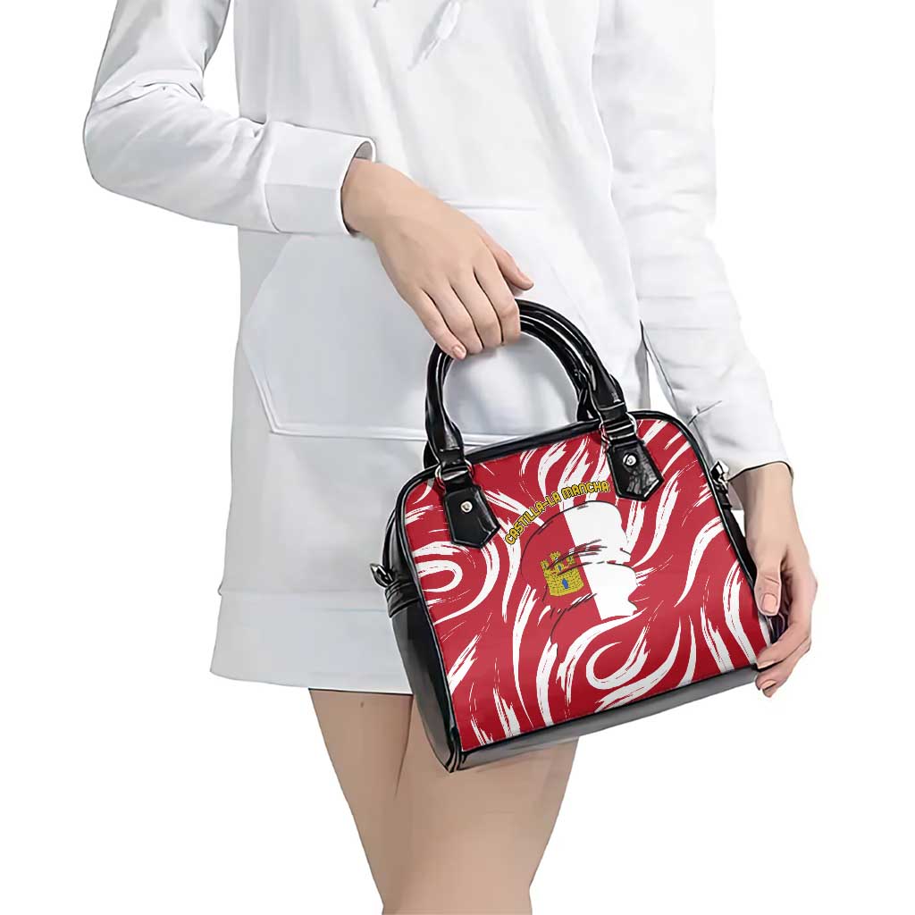 Castilla La Mancha Flag Shoulder Handbag Autonomous Community of Spain TS04