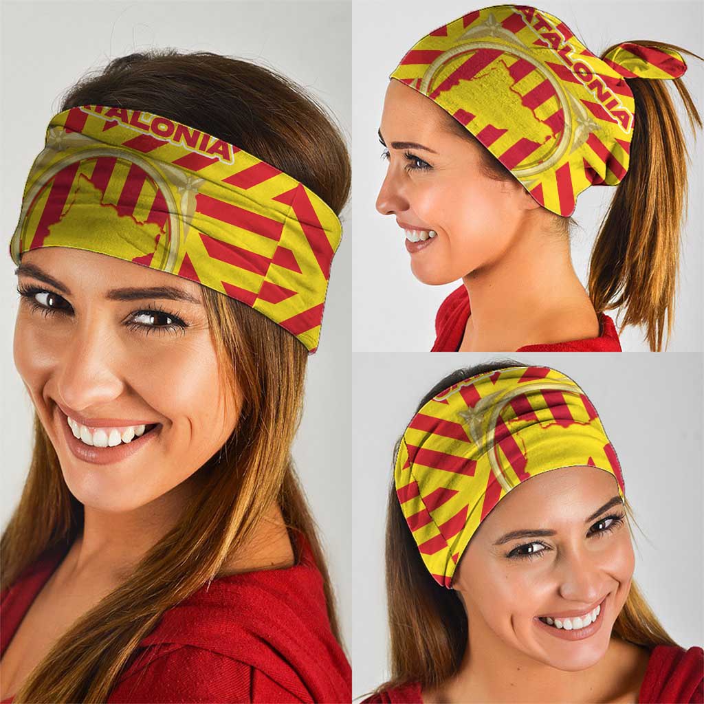 Catalonia Flag Neck Gaiter Autonomous Community of Spain TS04