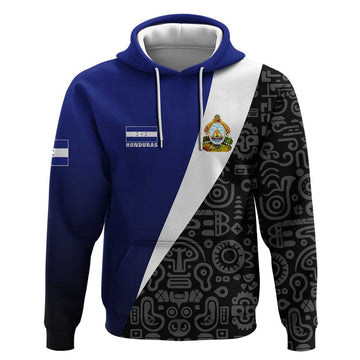 Honduras Coat of Arms Hoodie Traditional Patterns & National Symbol TS04