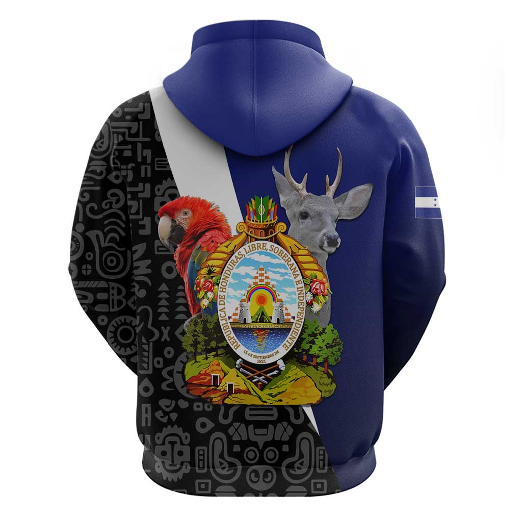Honduras Coat of Arms Hoodie Traditional Patterns & National Symbol TS04