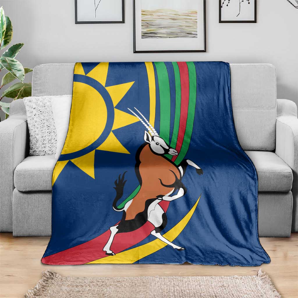 African Fish Eagle Namibia Blanket Gemsbok Supporters Style TS04