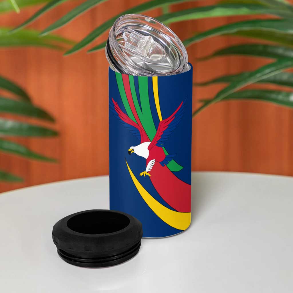 African Fish Eagle Namibia 4 in 1 Can Cooler Tumbler Gemsbok Supporters Style TS04