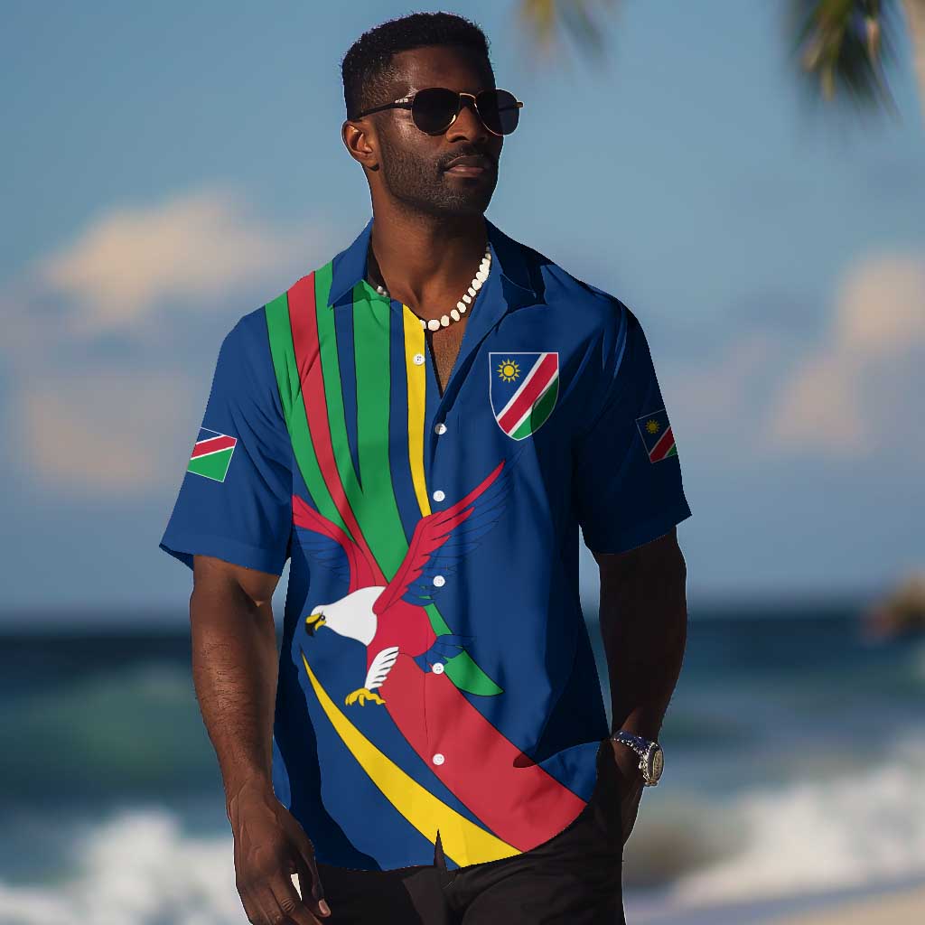 African Fish Eagle Namibia Hawaiian Shirt Gemsbok Supporters Style TS04