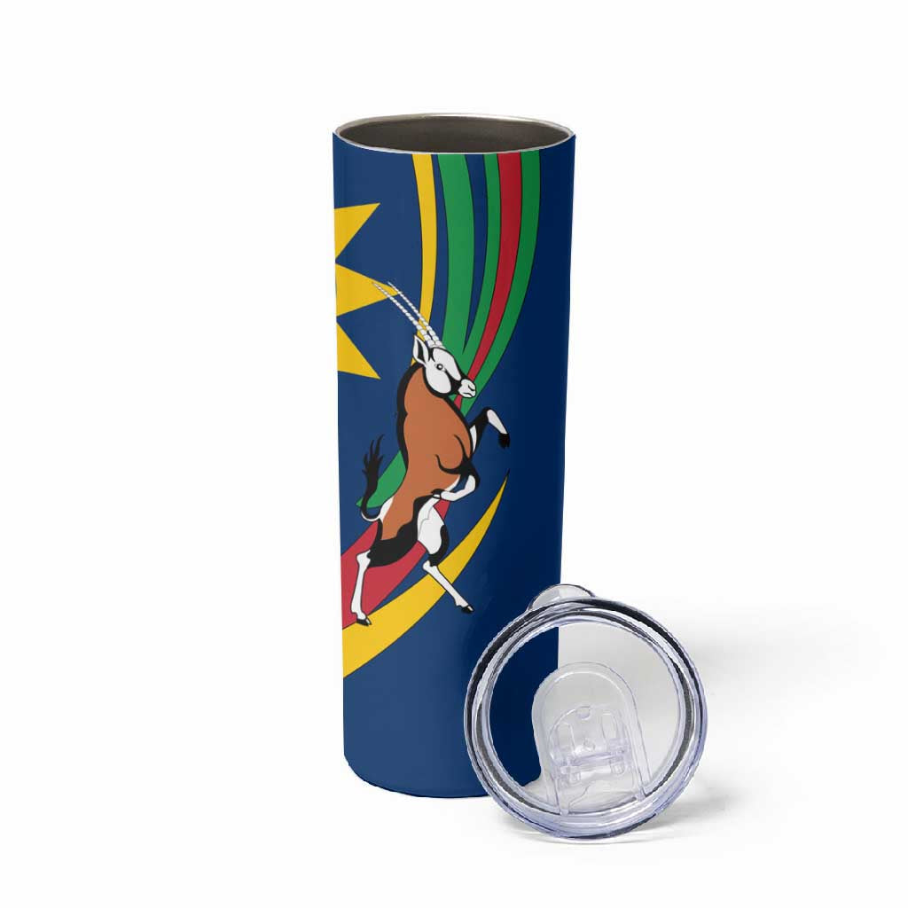 African Fish Eagle Namibia Skinny Tumbler Gemsbok Supporters Style TS04