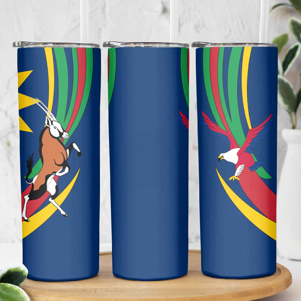 African Fish Eagle Namibia Skinny Tumbler Gemsbok Supporters Style TS04