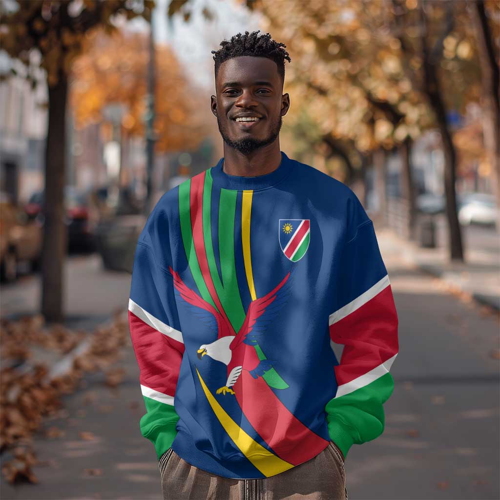 African Fish Eagle Namibia Sweatshirt Gemsbok Supporters Style TS04