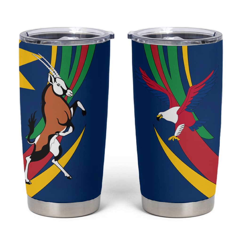 African Fish Eagle Namibia Tumbler Cup Gemsbok Supporters Style TS04