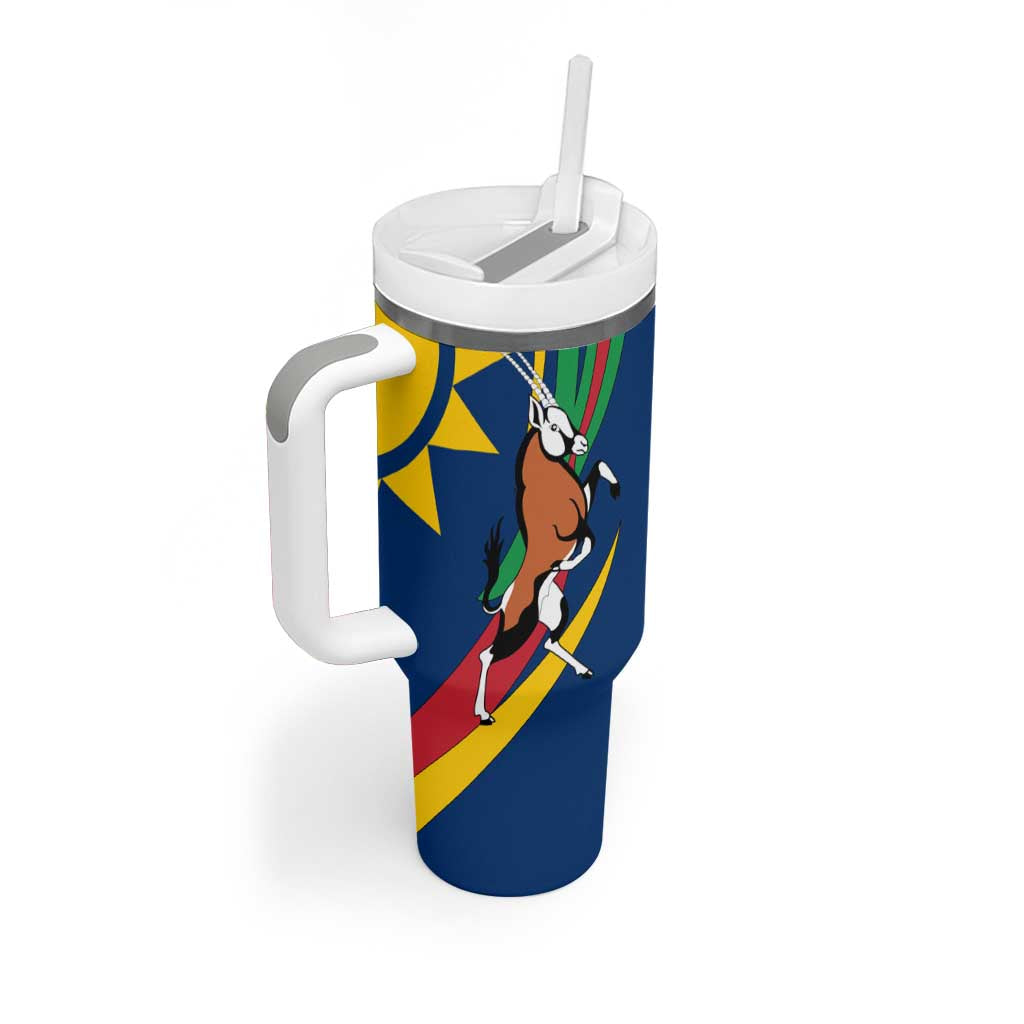 African Fish Eagle Namibia Tumbler With Handle Gemsbok Supporters Style TS04