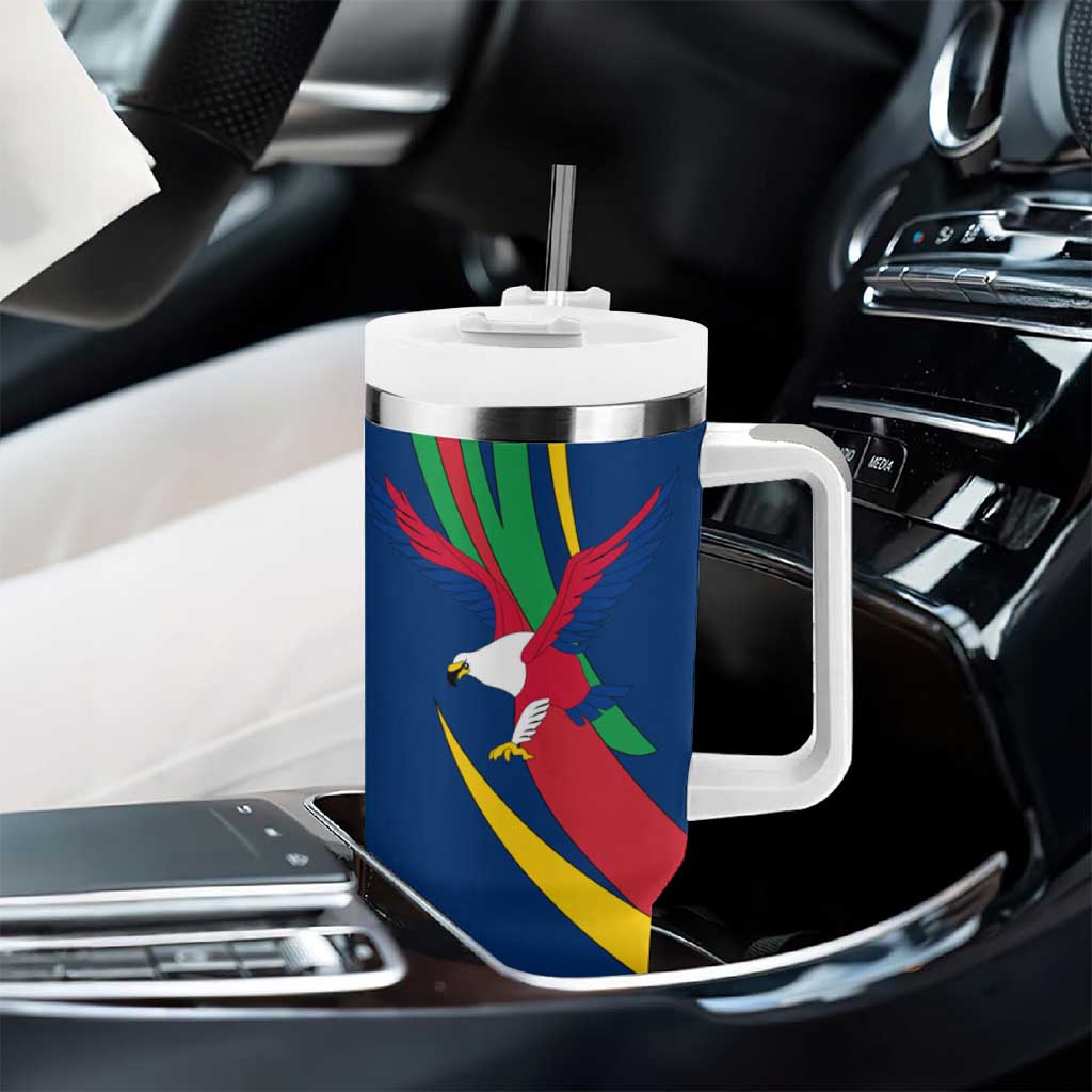 African Fish Eagle Namibia Tumbler With Handle Gemsbok Supporters Style TS04