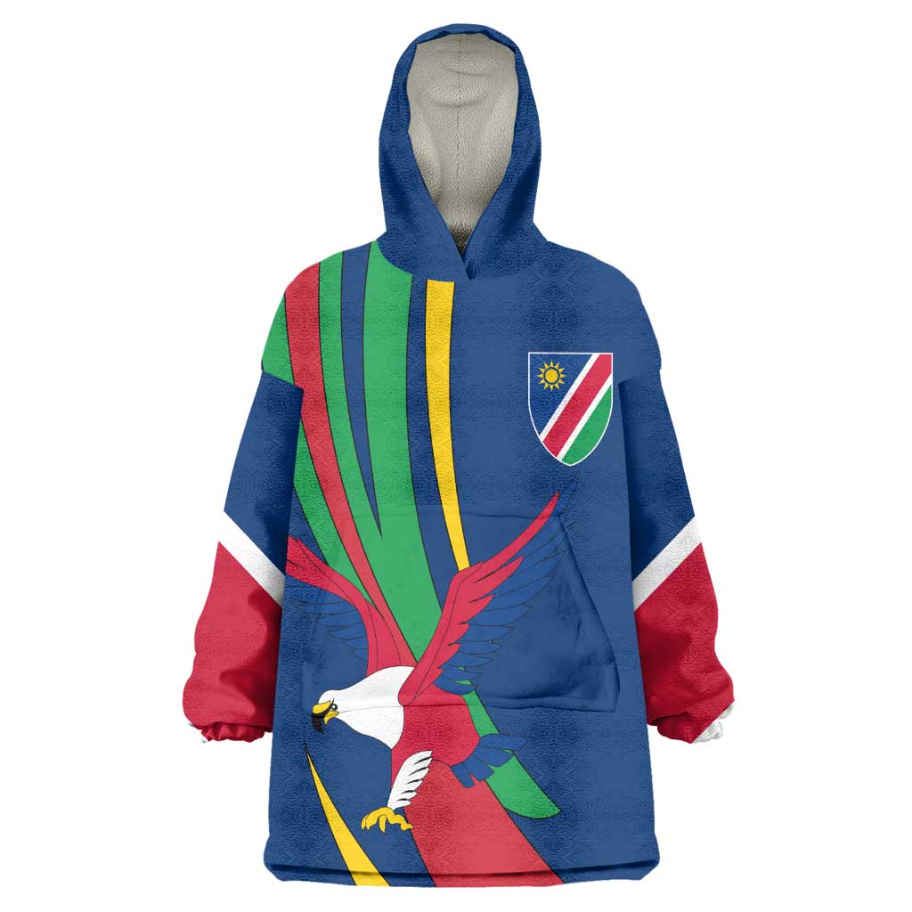 African Fish Eagle Namibia Wearable Blanket Hoodie Gemsbok Supporters Style TS04