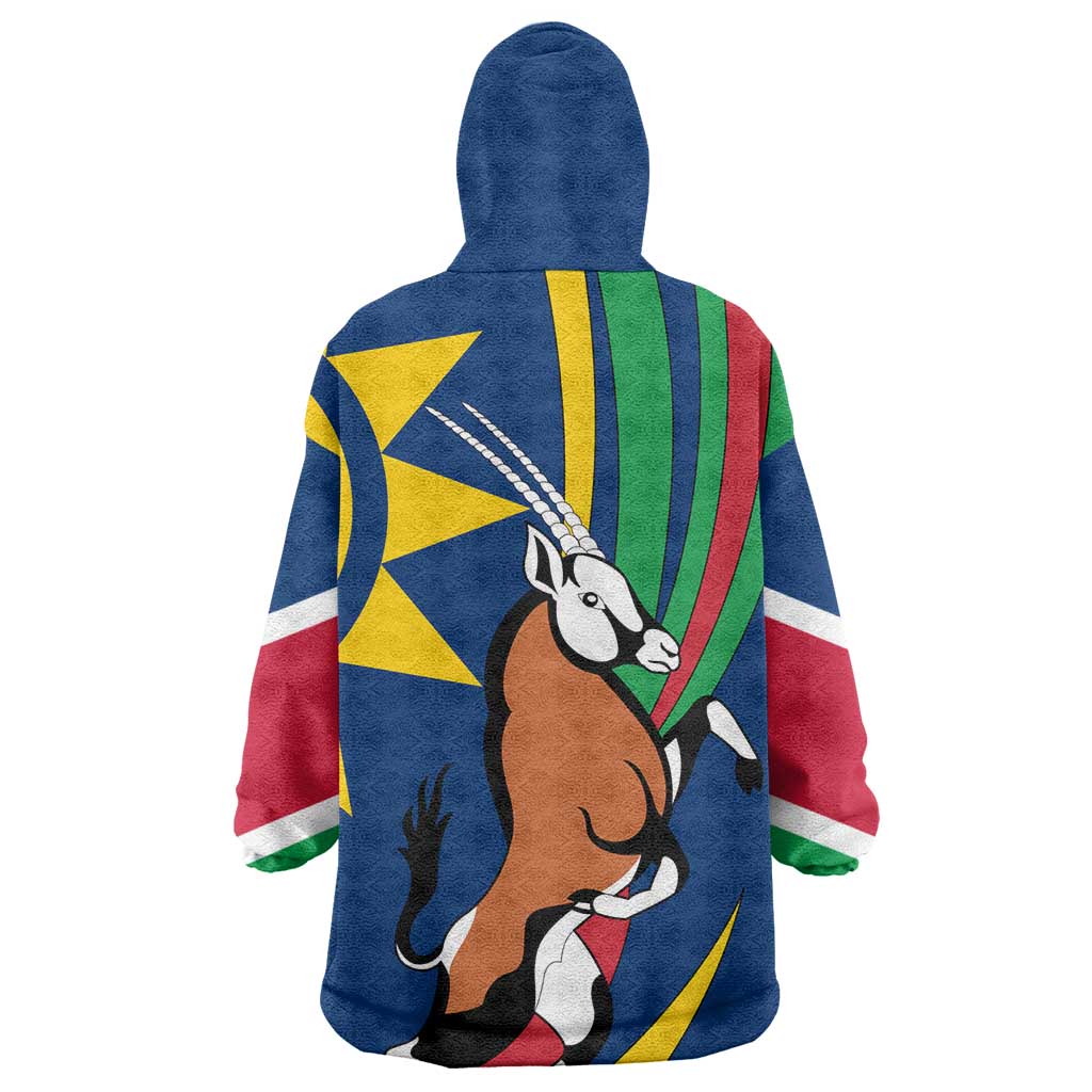 African Fish Eagle Namibia Wearable Blanket Hoodie Gemsbok Supporters Style TS04