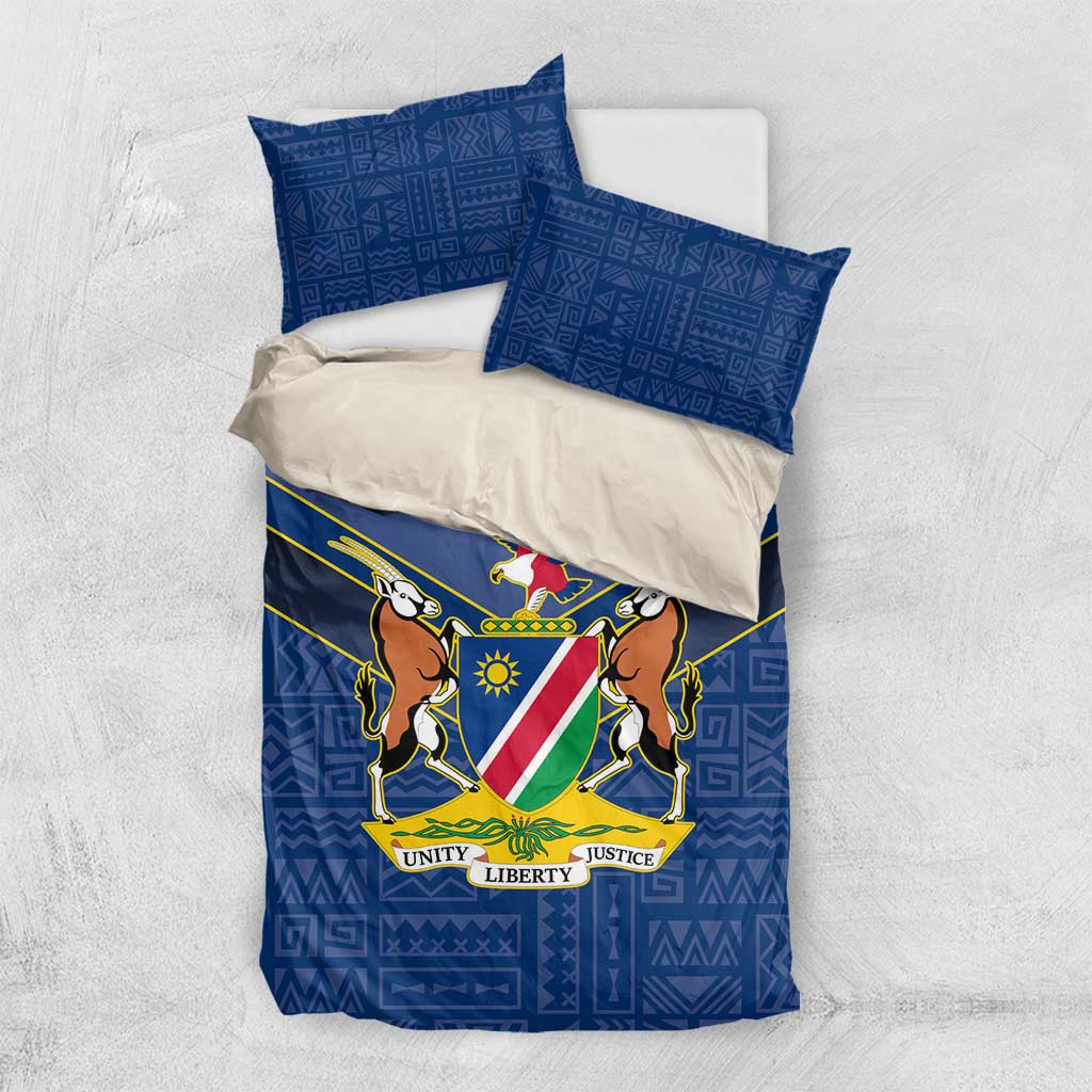 Namibia Yellow Sun Bedding Set Sporty Style with Traditional Patterns TS04