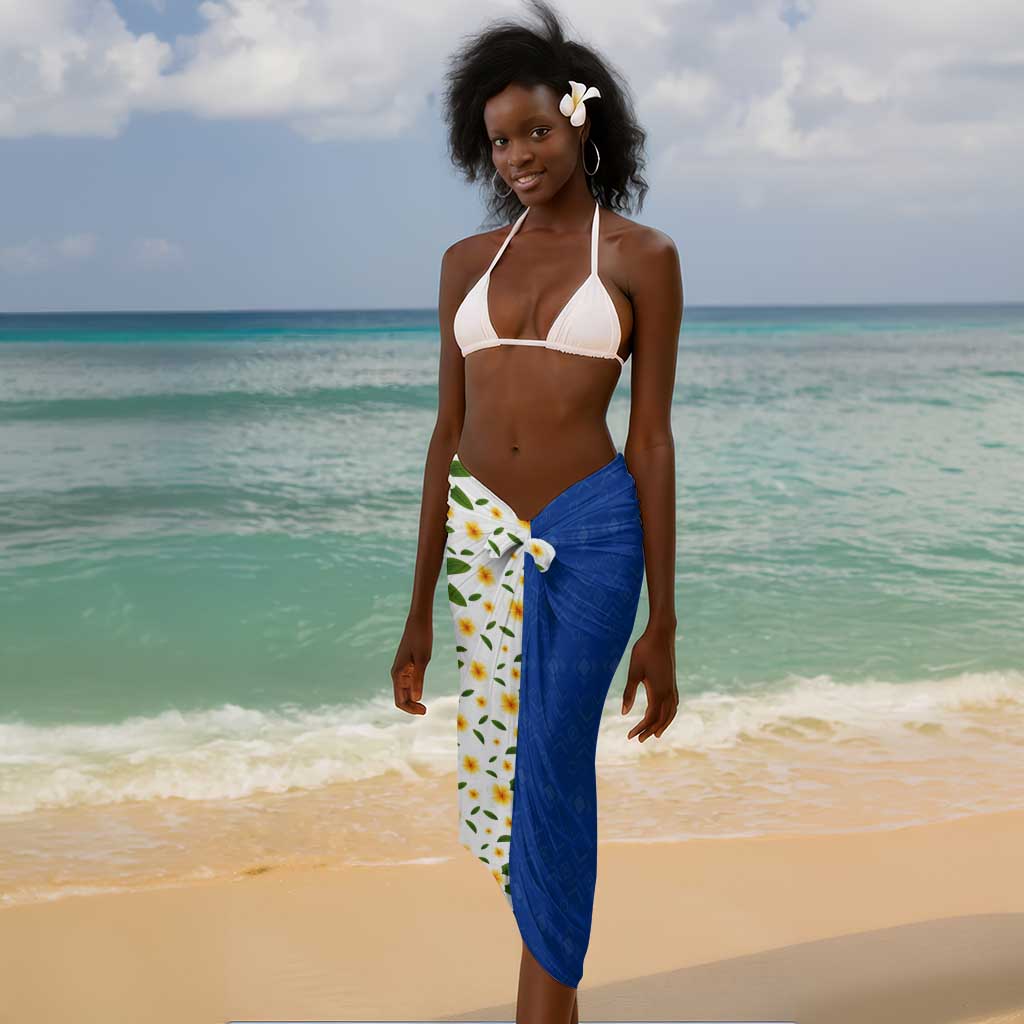 Cape Verde Sarong Kingfisher Bird Floral Flag Spirit TS04
