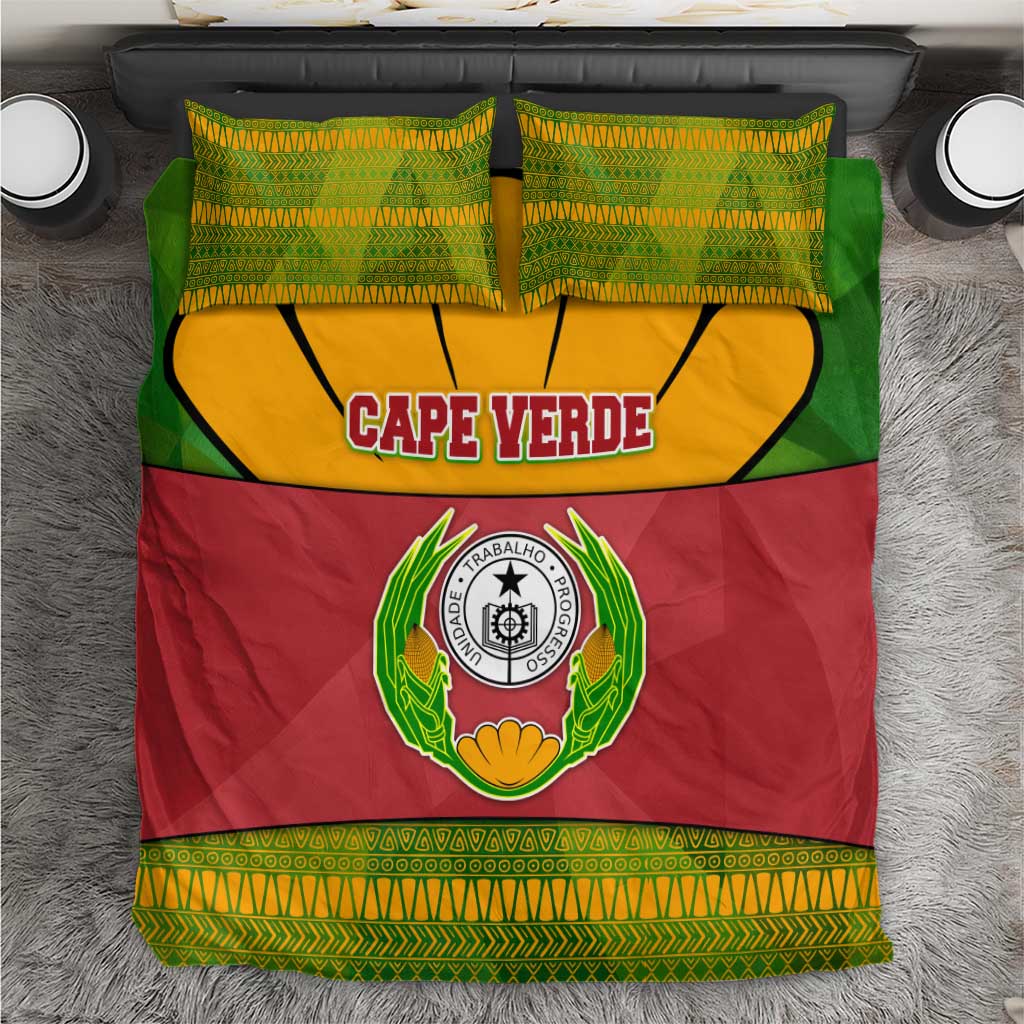 Cape Verde Bedding Set One Heart Ten Islands National Emblem Spirit TS04