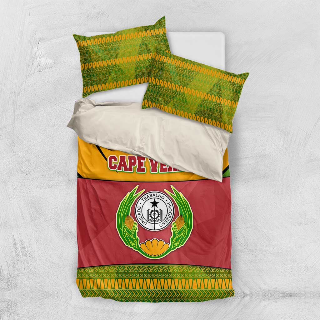 Cape Verde Bedding Set One Heart Ten Islands National Emblem Spirit TS04
