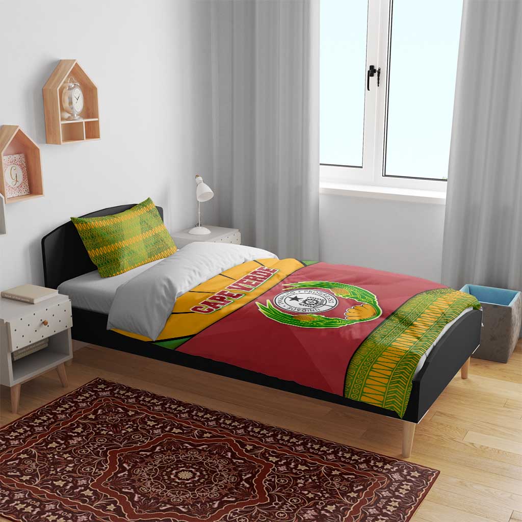 Cape Verde Bedding Set One Heart Ten Islands National Emblem Spirit TS04