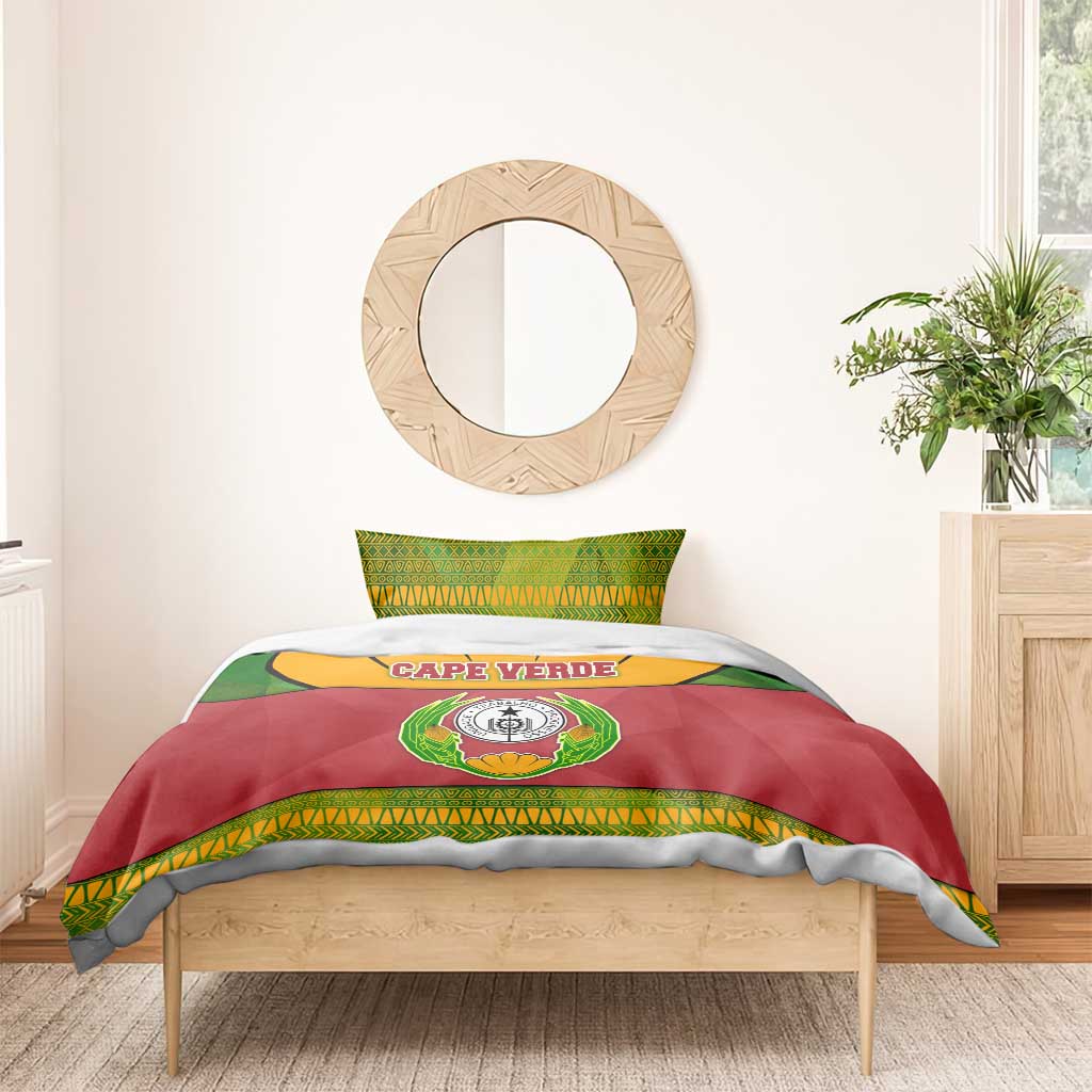 Cape Verde Bedding Set One Heart Ten Islands National Emblem Spirit TS04