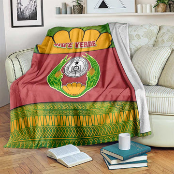 Cape Verde Blanket One Heart Ten Islands National Emblem Spirit TS04