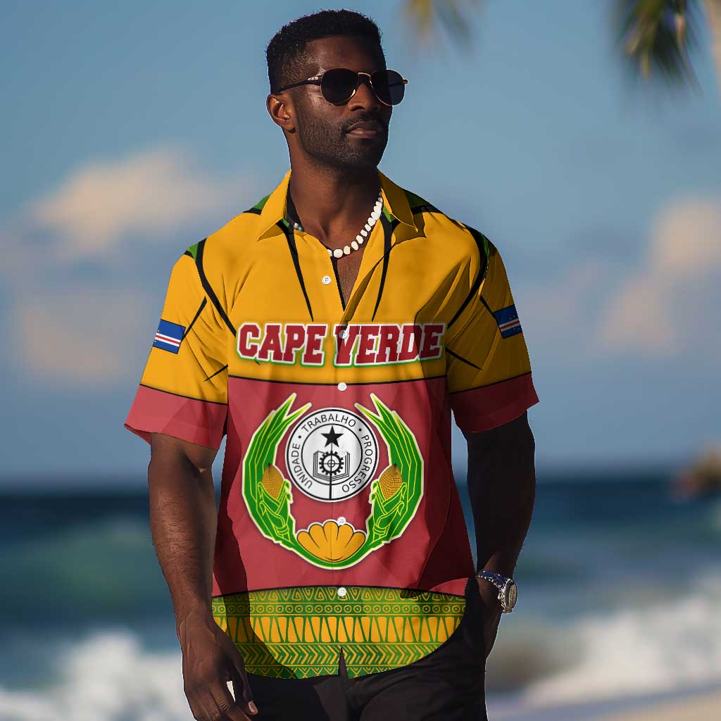 Cape Verde Hawaiian Shirt One Heart Ten Islands National Emblem Spirit TS04