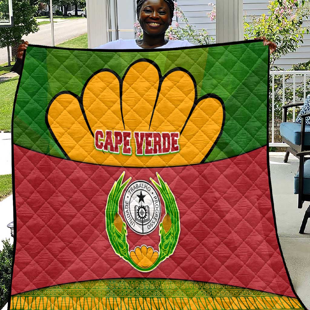 Cape Verde Quilt One Heart Ten Islands National Emblem Spirit TS04