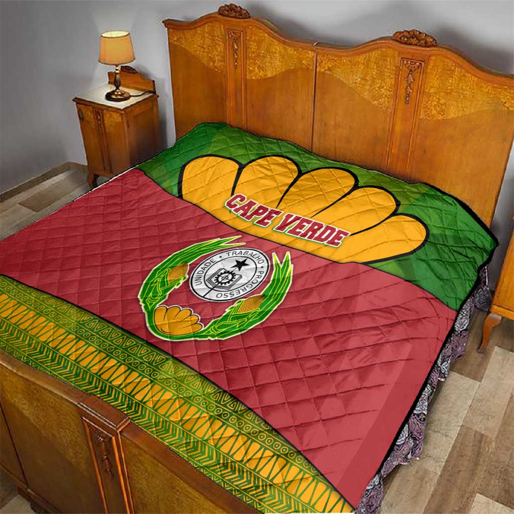 Cape Verde Quilt One Heart Ten Islands National Emblem Spirit TS04