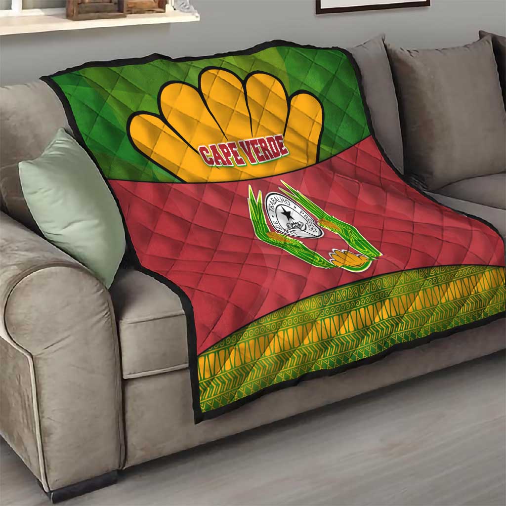 Cape Verde Quilt One Heart Ten Islands National Emblem Spirit TS04