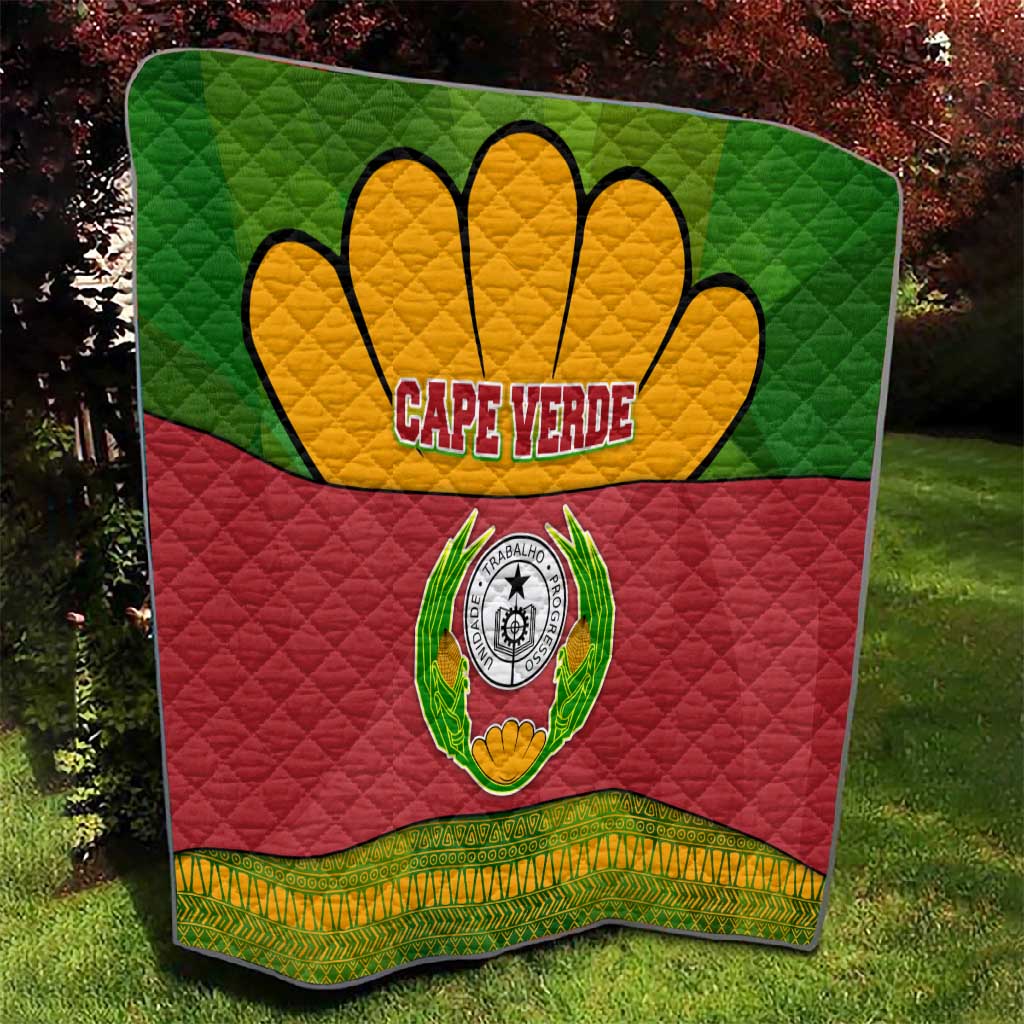 Cape Verde Quilt One Heart Ten Islands National Emblem Spirit TS04