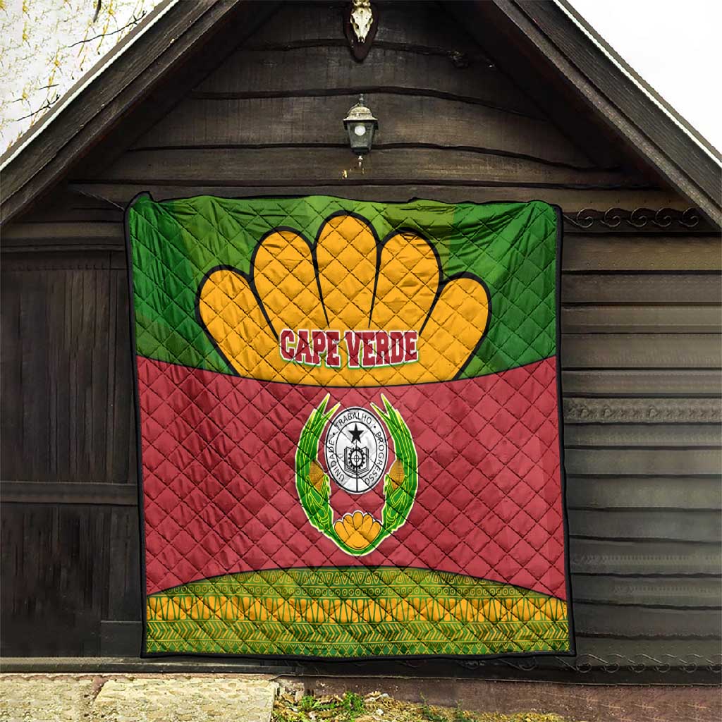 Cape Verde Quilt One Heart Ten Islands National Emblem Spirit TS04