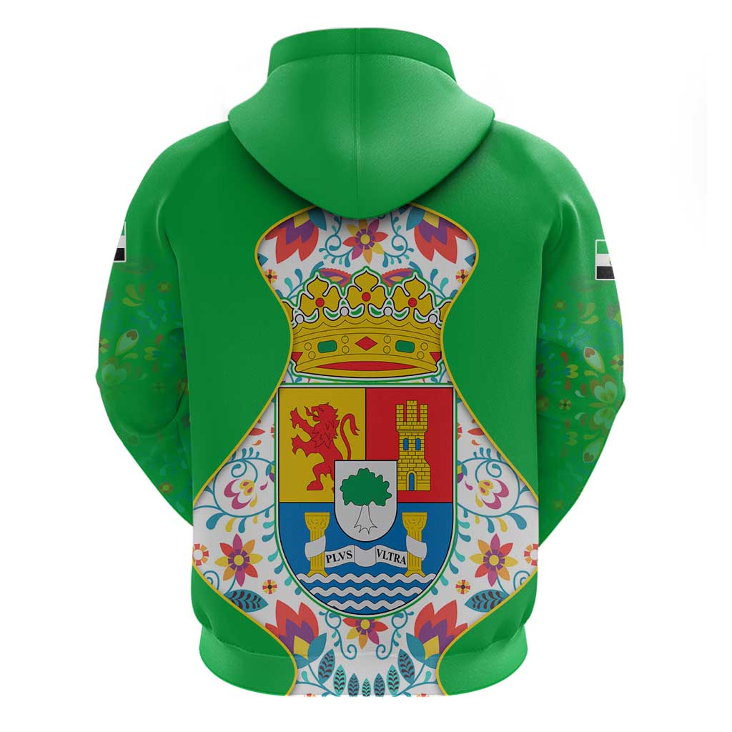 Extremadura Flag Hoodie Autonomous Community of Spain TS04