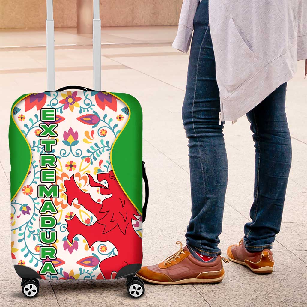 Extremadura Flag Luggage Cover Autonomous Community of Spain TS04