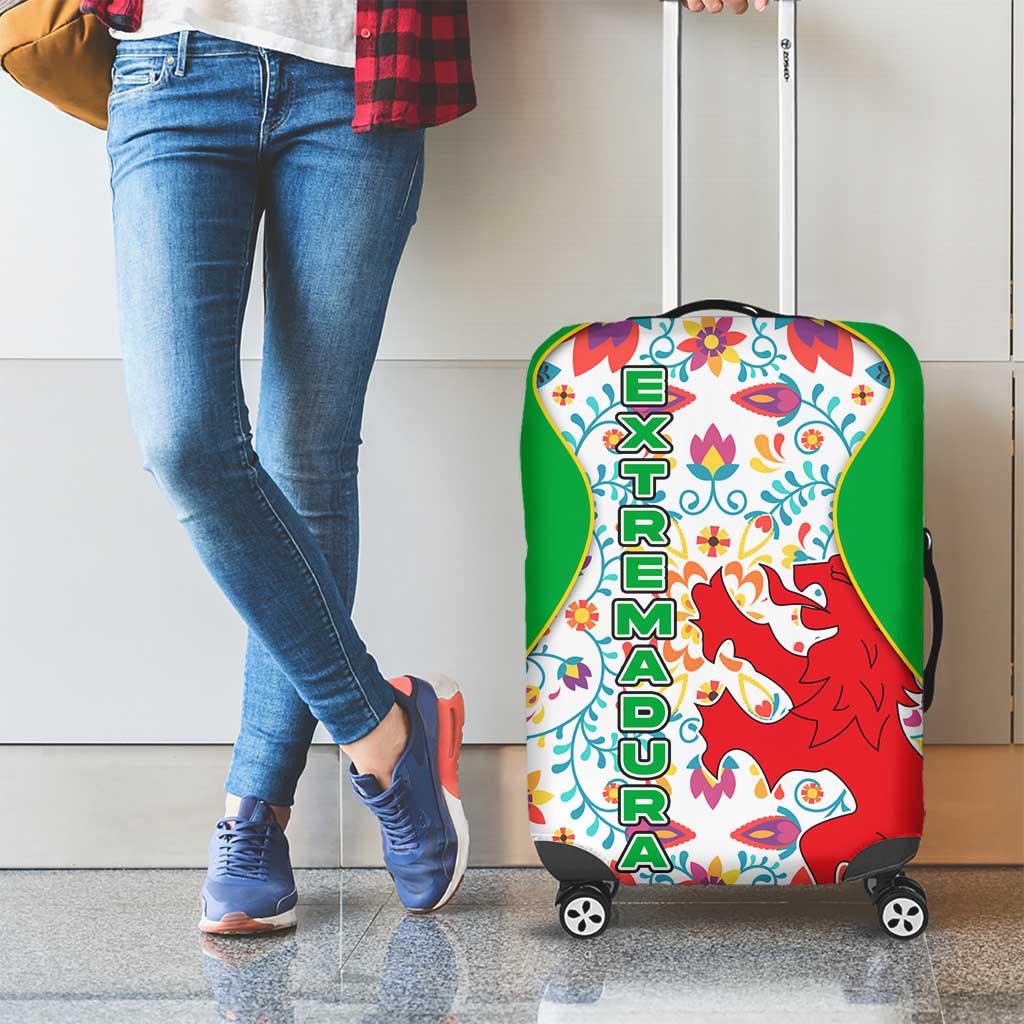 Extremadura Flag Luggage Cover Autonomous Community of Spain TS04