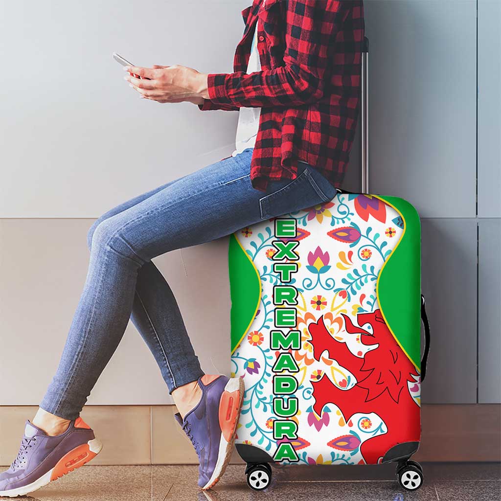 Extremadura Flag Luggage Cover Autonomous Community of Spain TS04
