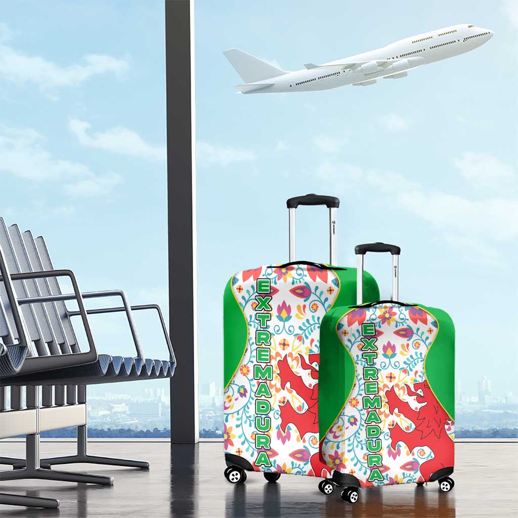 Extremadura Flag Luggage Cover Autonomous Community of Spain TS04