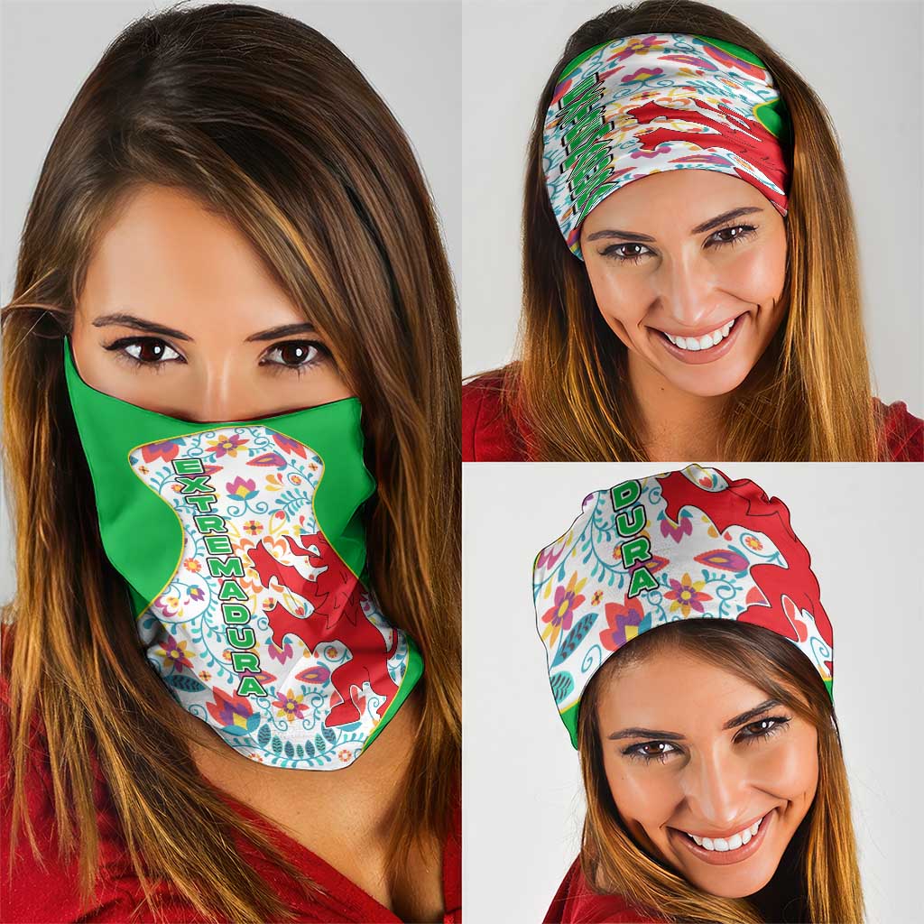 Extremadura Flag Neck Gaiter Autonomous Community of Spain TS04