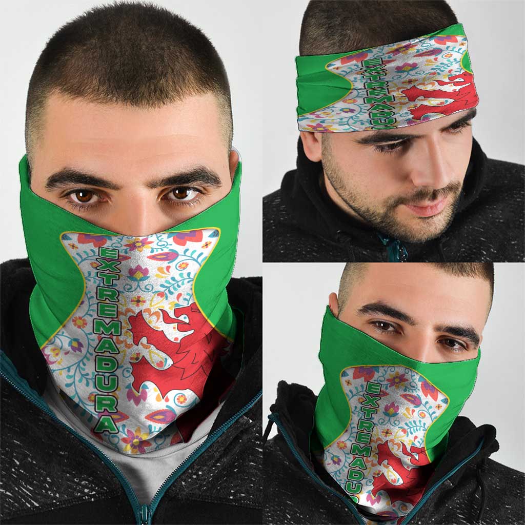 Extremadura Flag Neck Gaiter Autonomous Community of Spain TS04