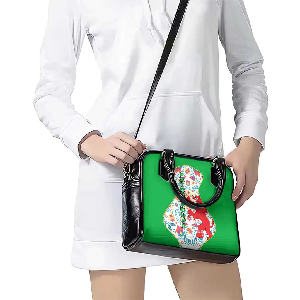 Extremadura Flag Shoulder Handbag Autonomous Community of Spain TS04