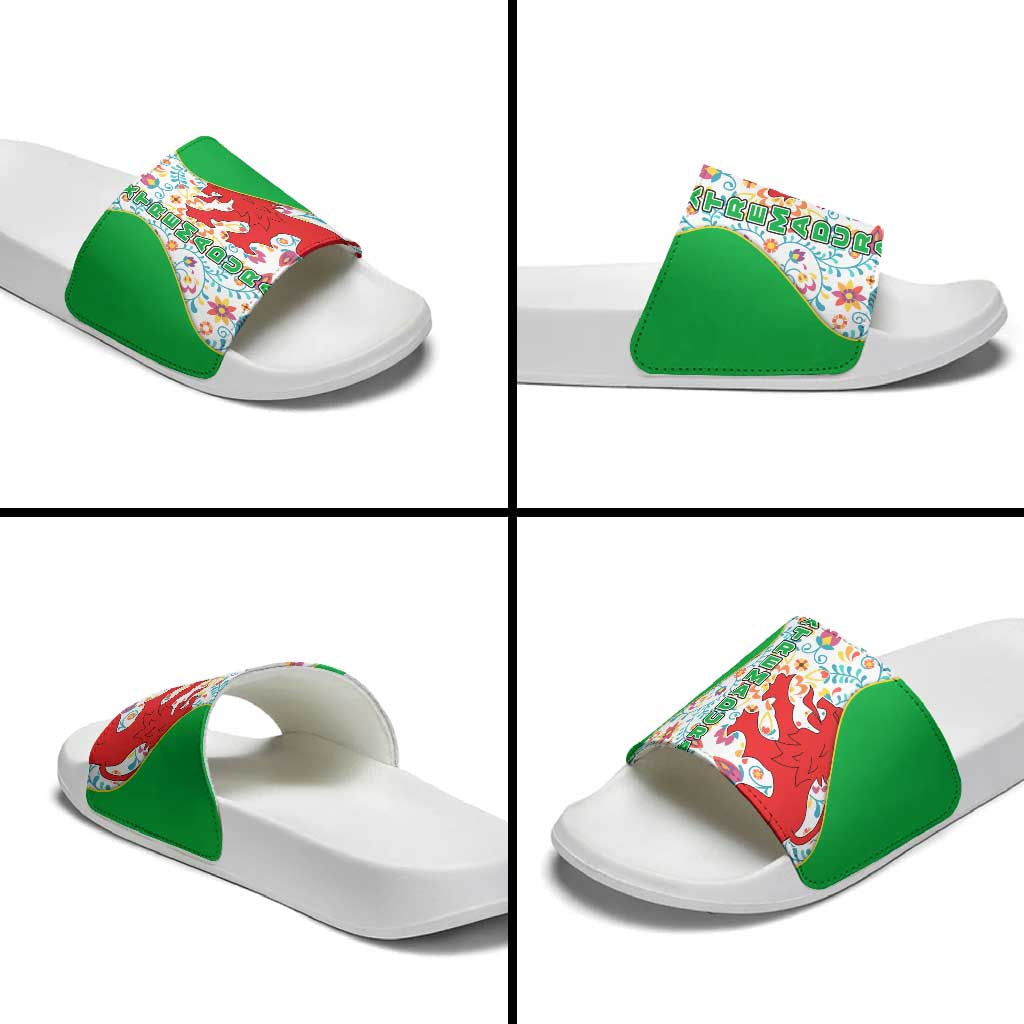 Extremadura Flag Slide Sandals Autonomous Community of Spain TS04