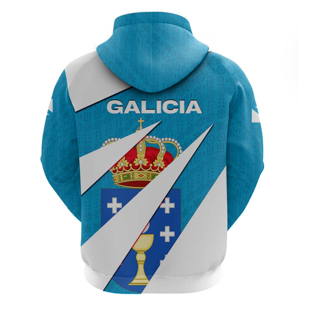 Galicia Flag Hoodie Autonomous Community of Spain TS04