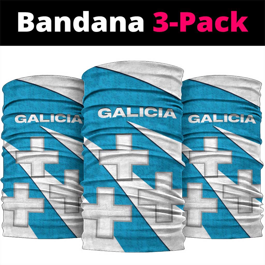 Galicia Flag Neck Gaiter Autonomous Community of Spain TS04