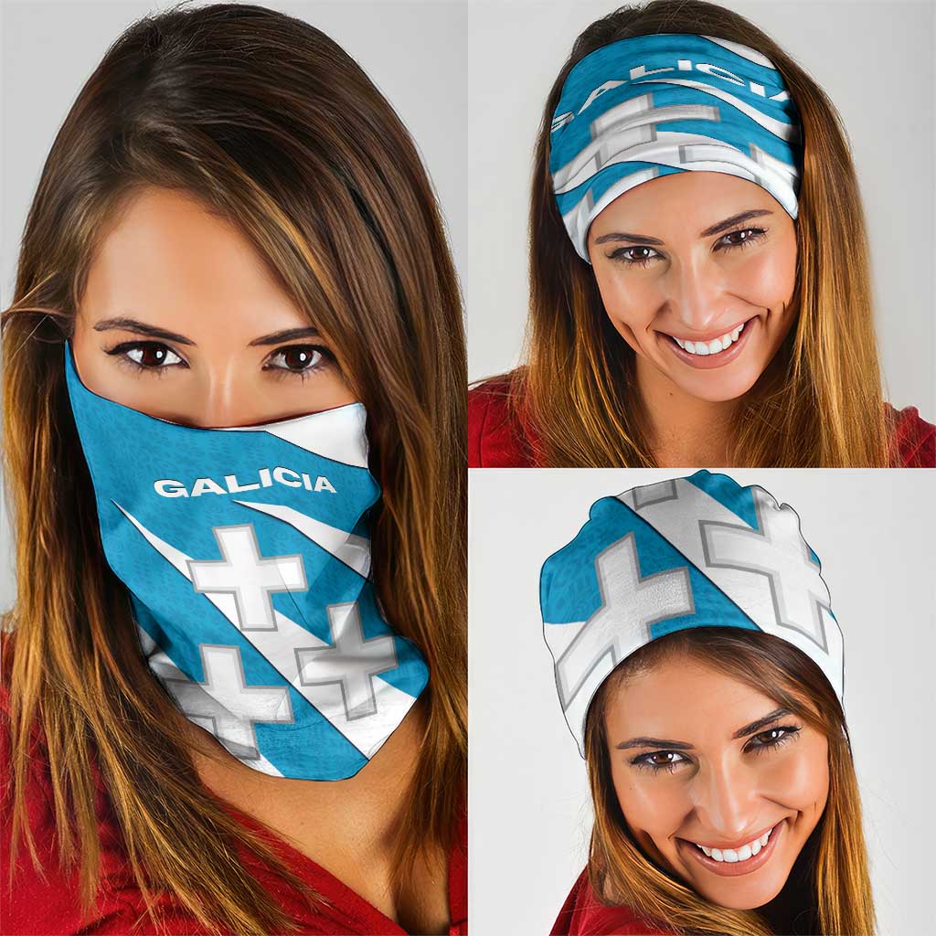 Galicia Flag Neck Gaiter Autonomous Community of Spain TS04