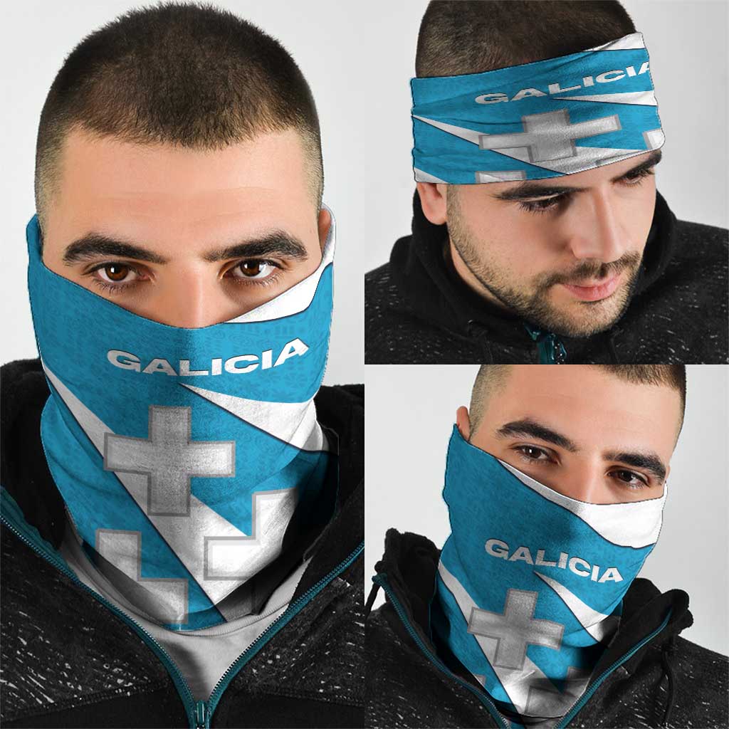 Galicia Flag Neck Gaiter Autonomous Community of Spain TS04