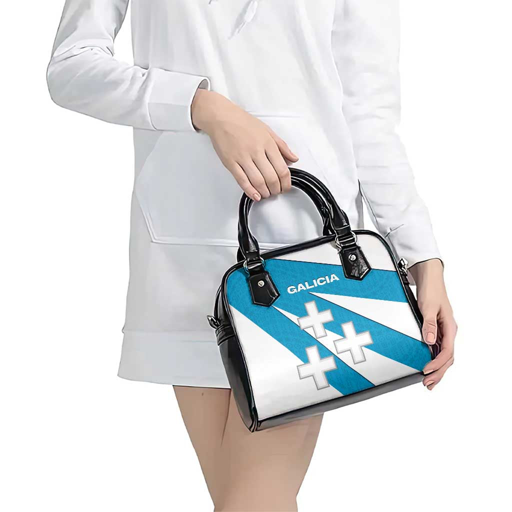 Galicia Flag Shoulder Handbag Autonomous Community of Spain TS04