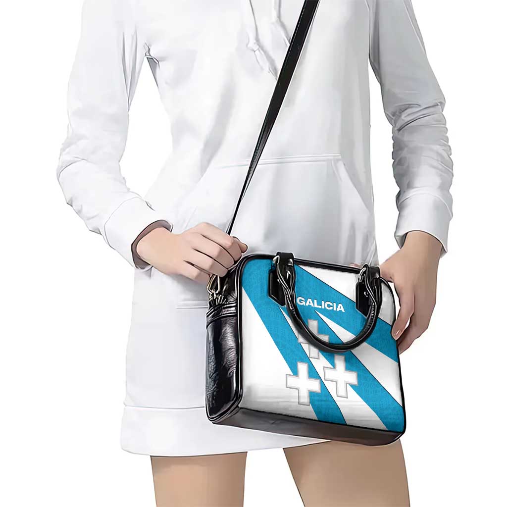Galicia Flag Shoulder Handbag Autonomous Community of Spain TS04