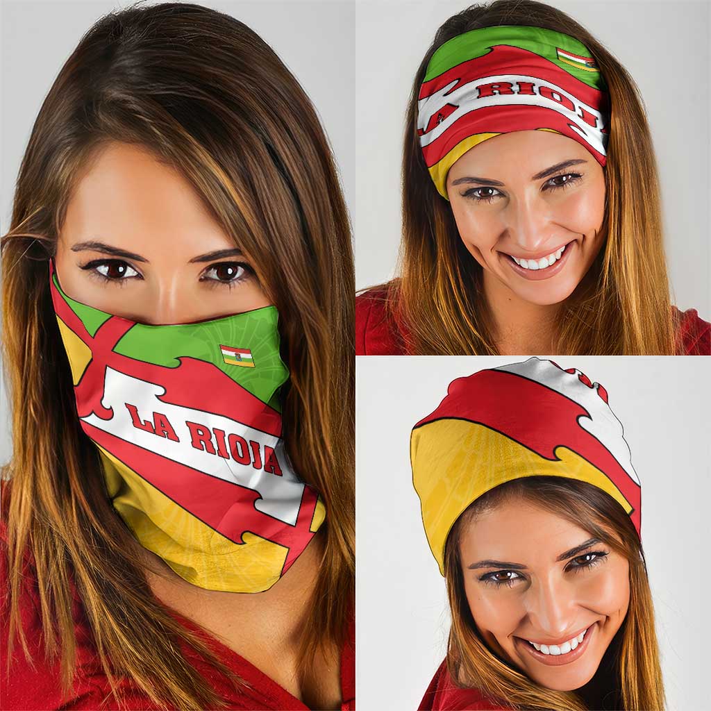 La Rioja Flag Neck Gaiter Autonomous Community of Spain TS04