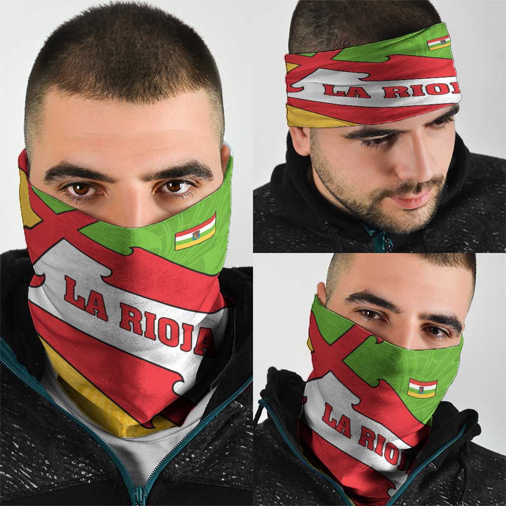 La Rioja Flag Neck Gaiter Autonomous Community of Spain TS04
