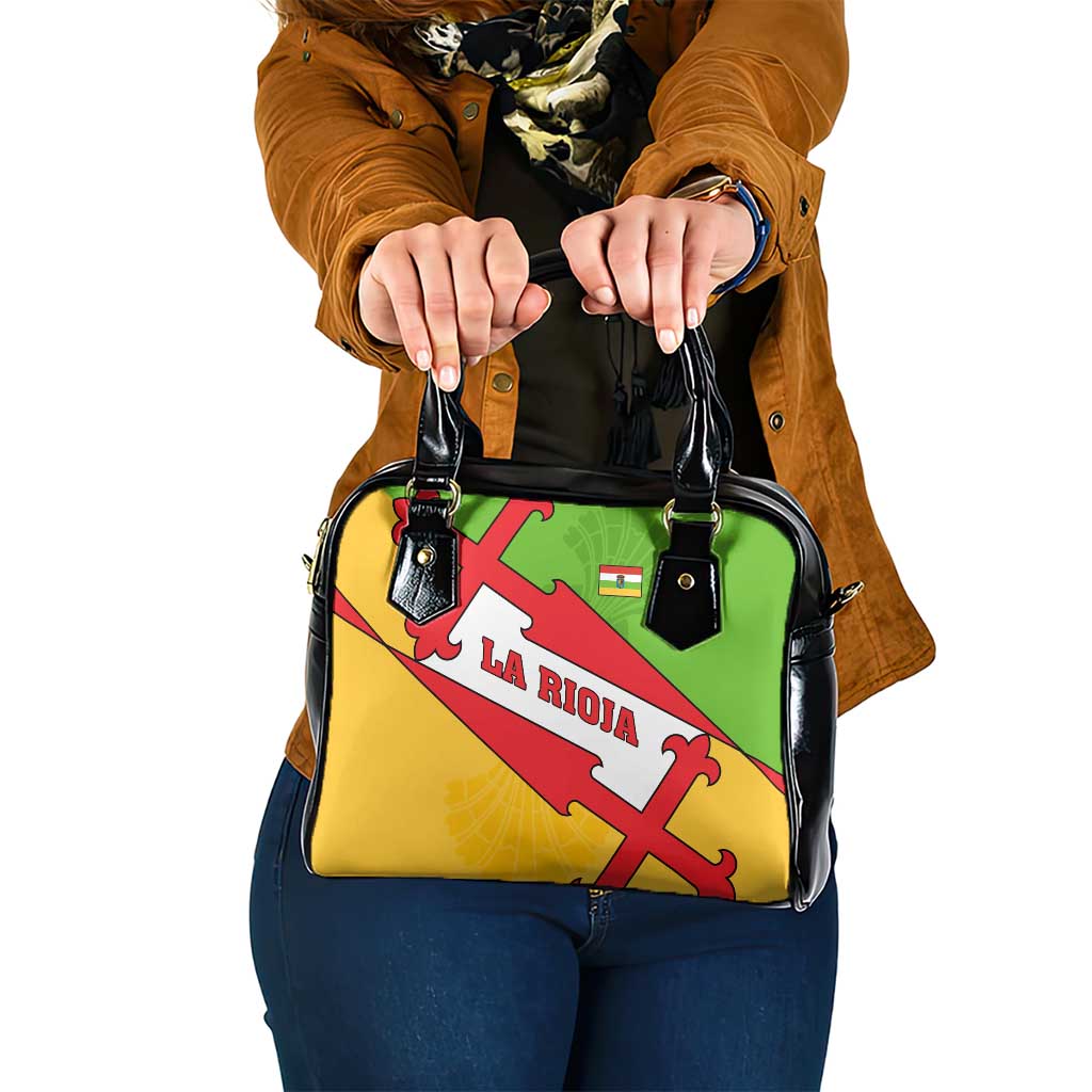 La Rioja Flag Shoulder Handbag Autonomous Community of Spain TS04