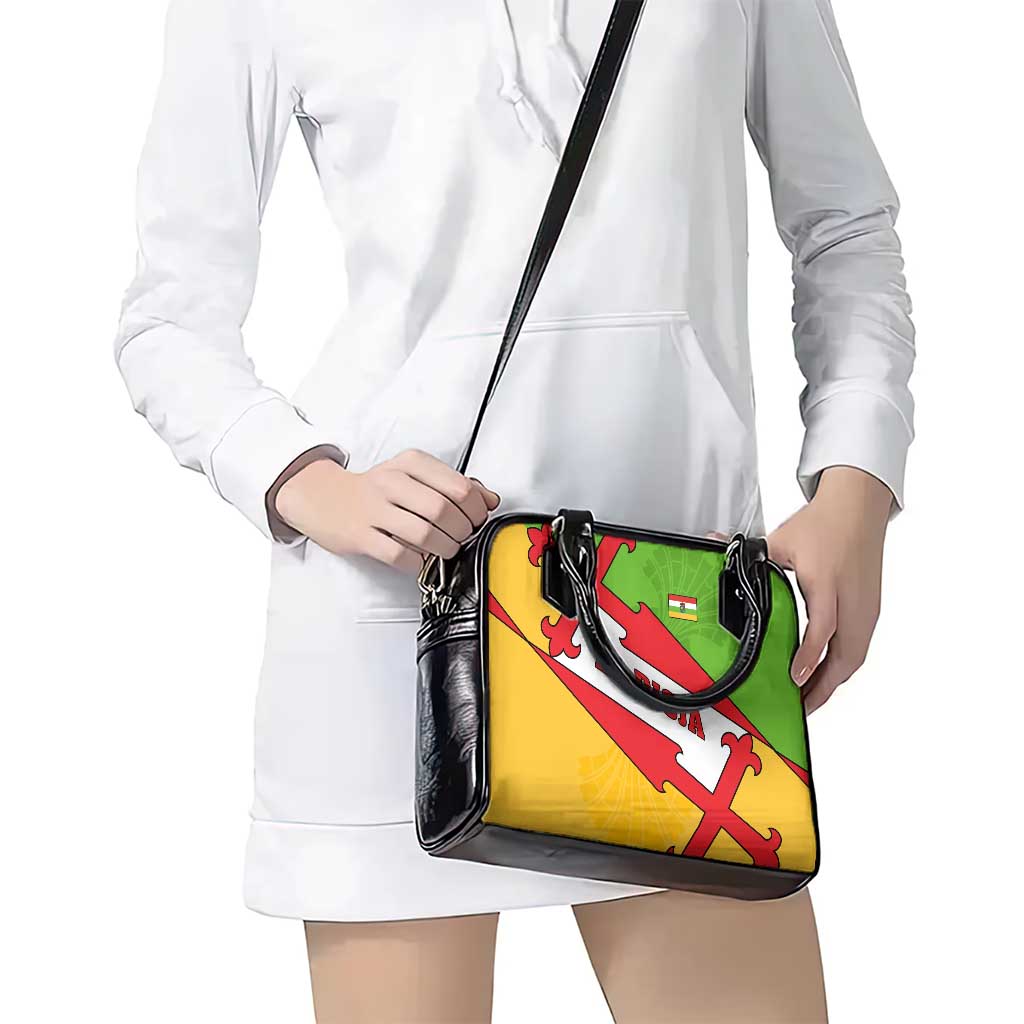 La Rioja Flag Shoulder Handbag Autonomous Community of Spain TS04